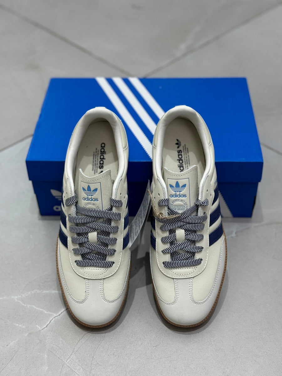 Adidas Samba Off White Dark Blue