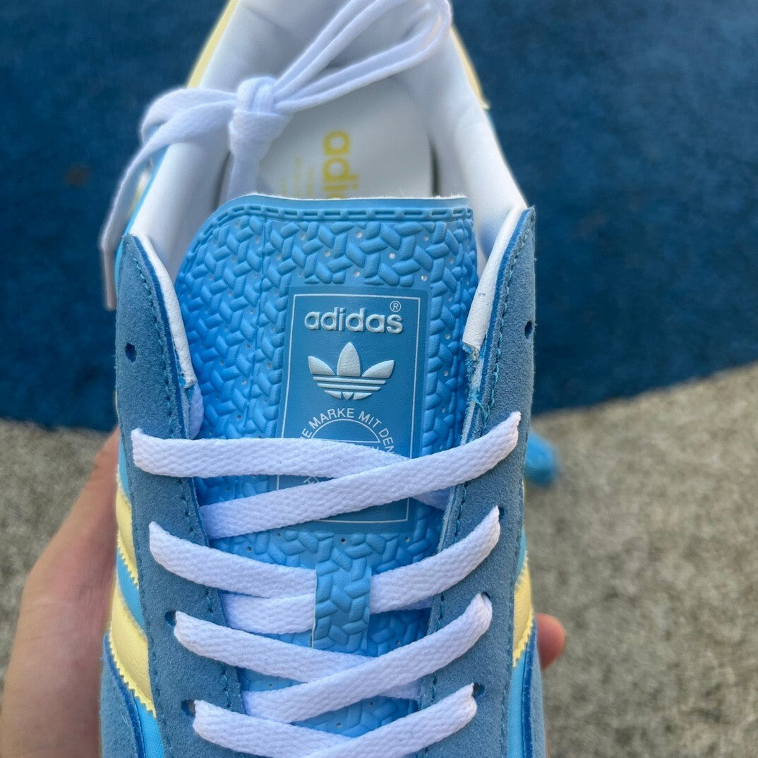 Adidas Gazelle Indoor Semi Blue Burst / Almost Yellow