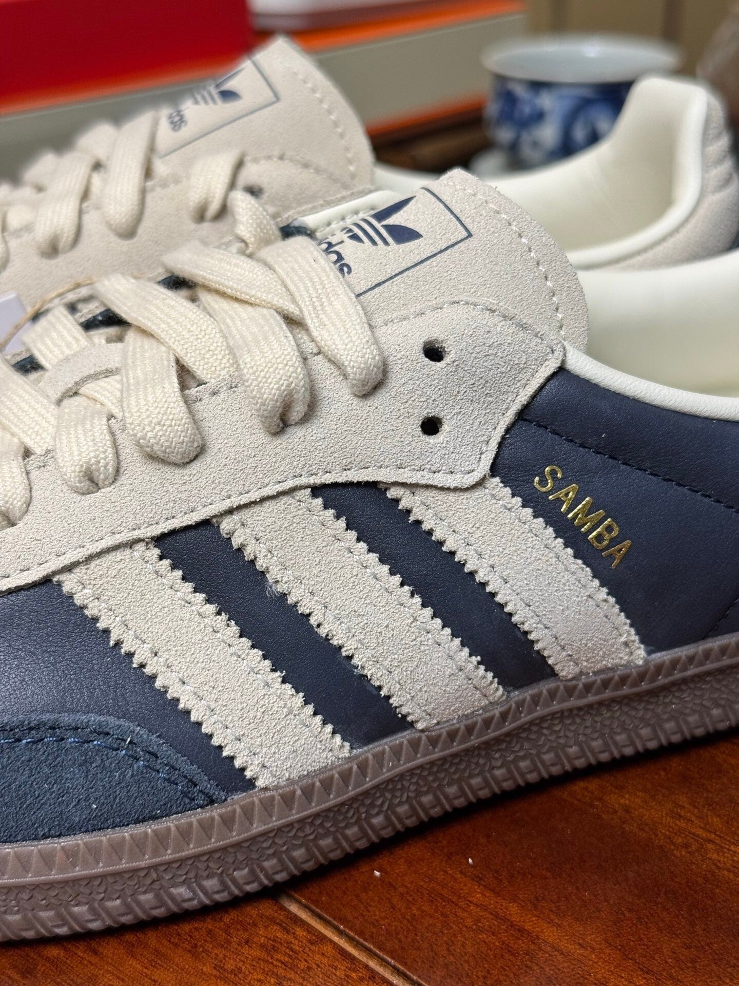 ADIDAS ORIGINALS SAMBA OG AURORA INK/CREAM WHITE/GUM