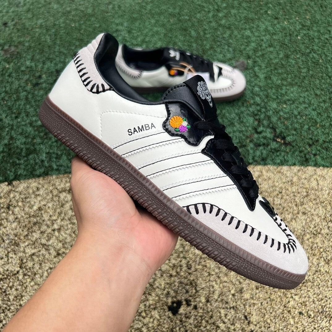 adidas originals samba Indoor "Día de Muertos" WHITE