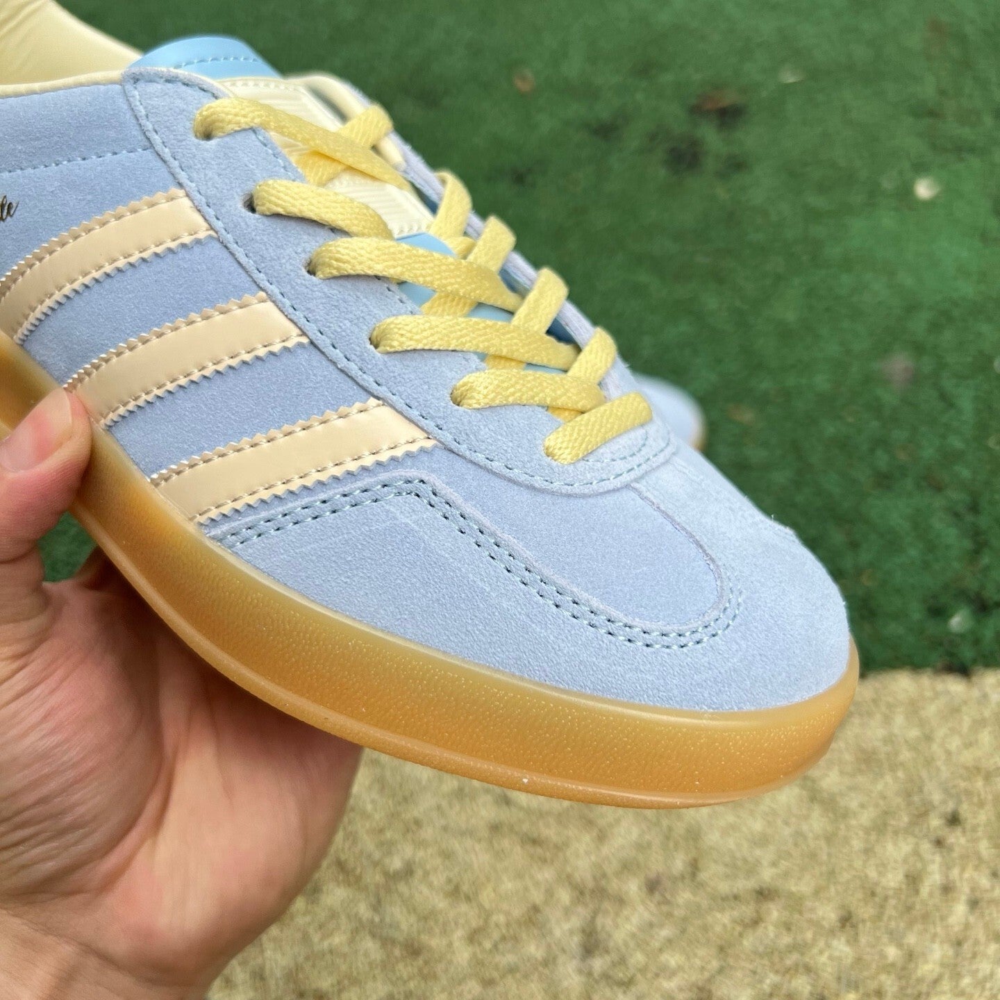 Adidas Gazelle Indoor 'Valentine's Day - Glow Blue'