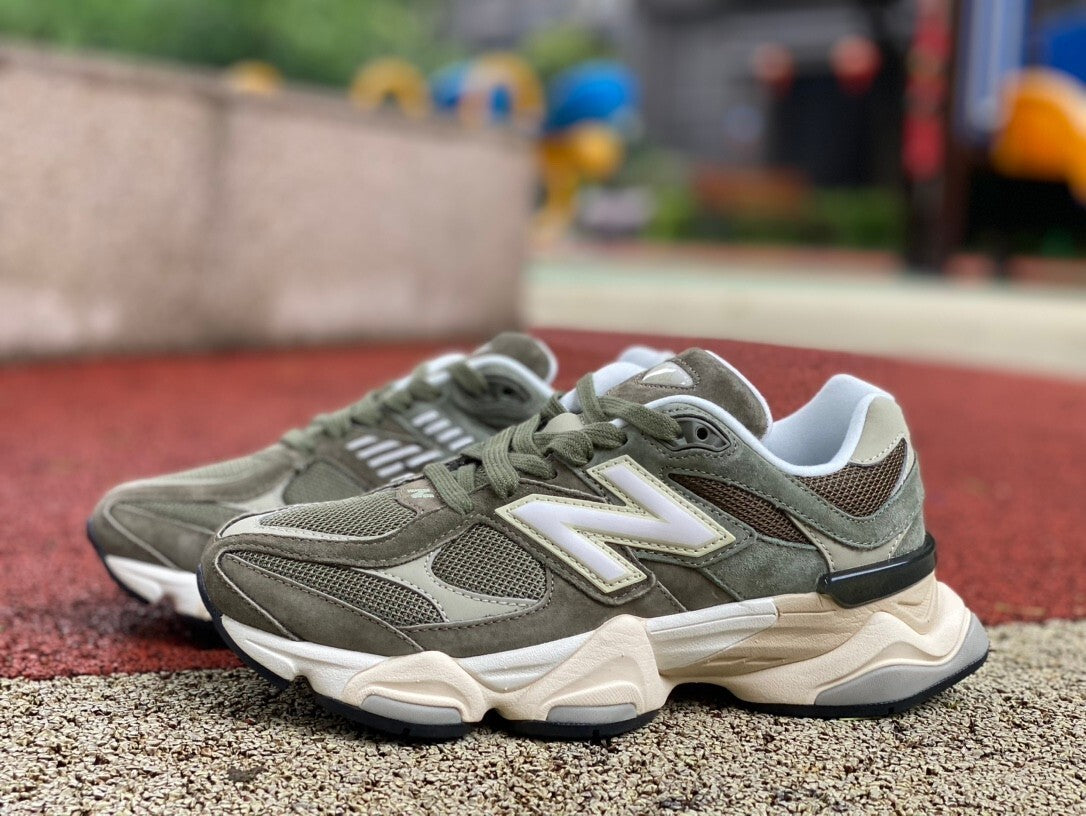 New Balance 9060 Dark Camo Sandstone