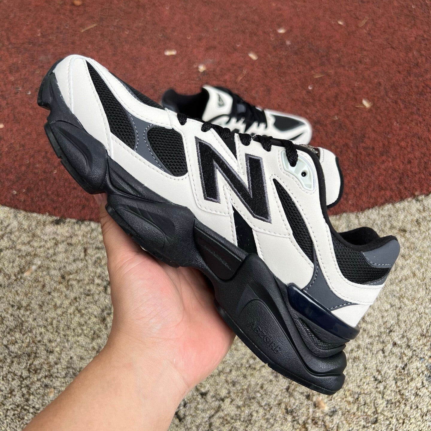 New Balance 9060 Off White Black