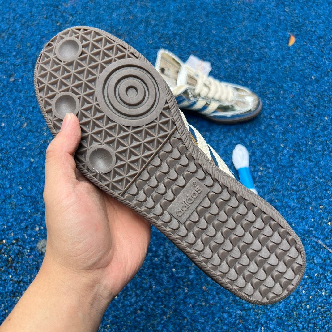 adidas Wales Bonner Samba "Silver Metallic & Core White"