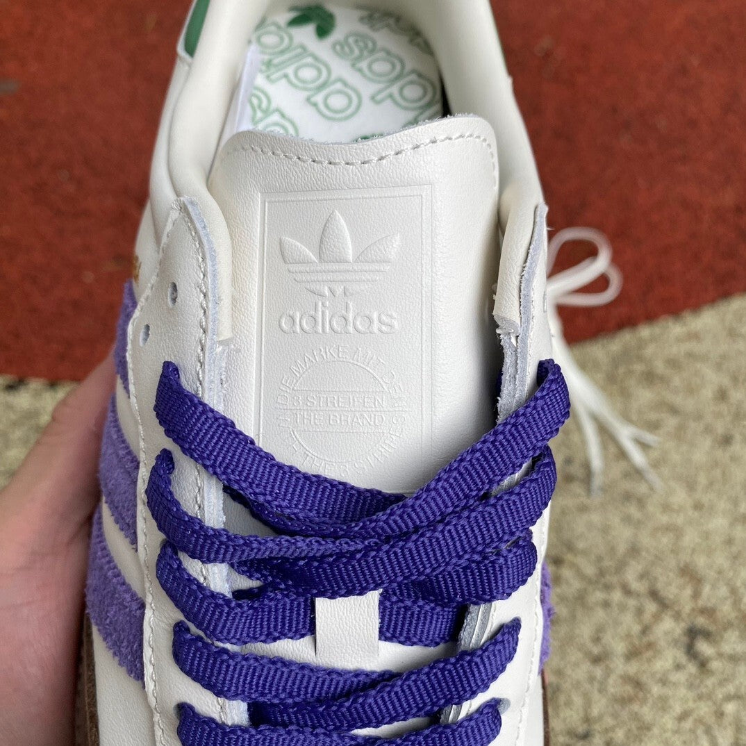 adidas Samba OG Off White Core Purple Green Brown