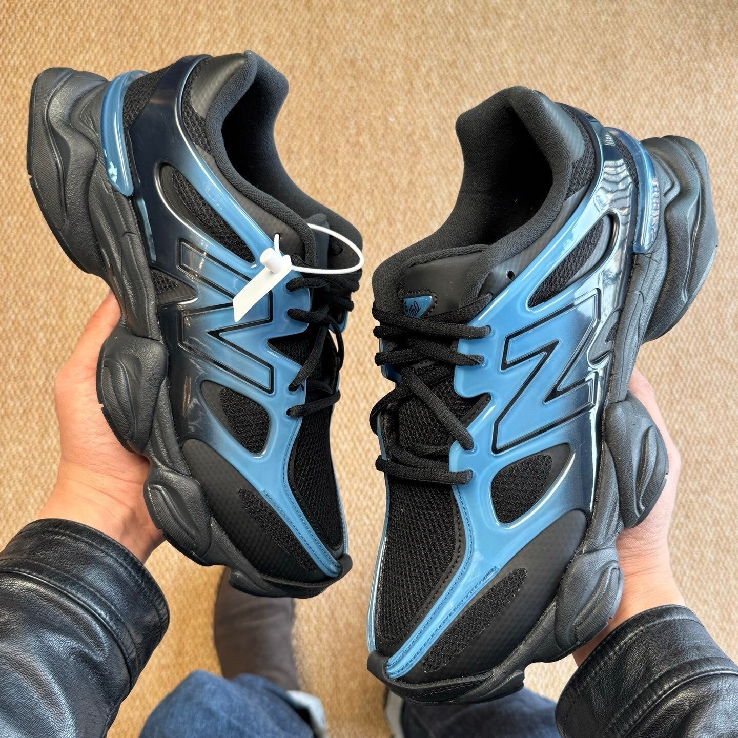 New Balance 9060 Navy Blue Black Gradient