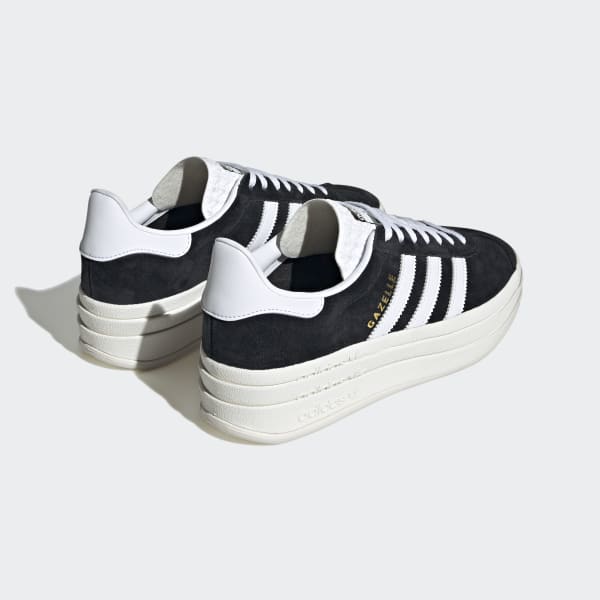 Gazelle Bold platform sneakers W CORE BLACK/WHITE