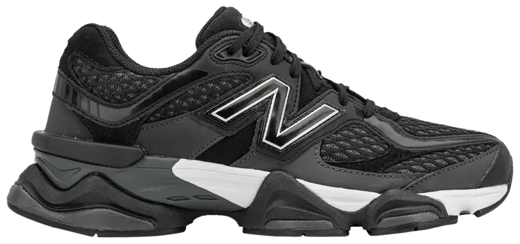New Balance 9060 Shoe Palace Black Silver