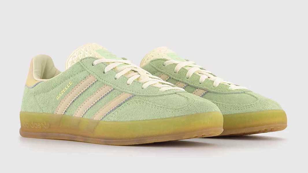 Adidas Originals Gazelle Indoor W Semi Green Spark