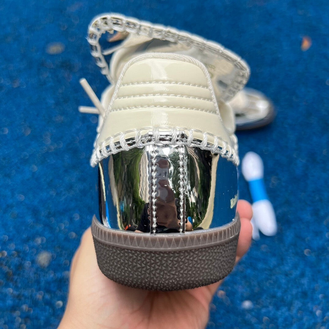adidas Wales Bonner Samba "Silver Metallic & Core White"