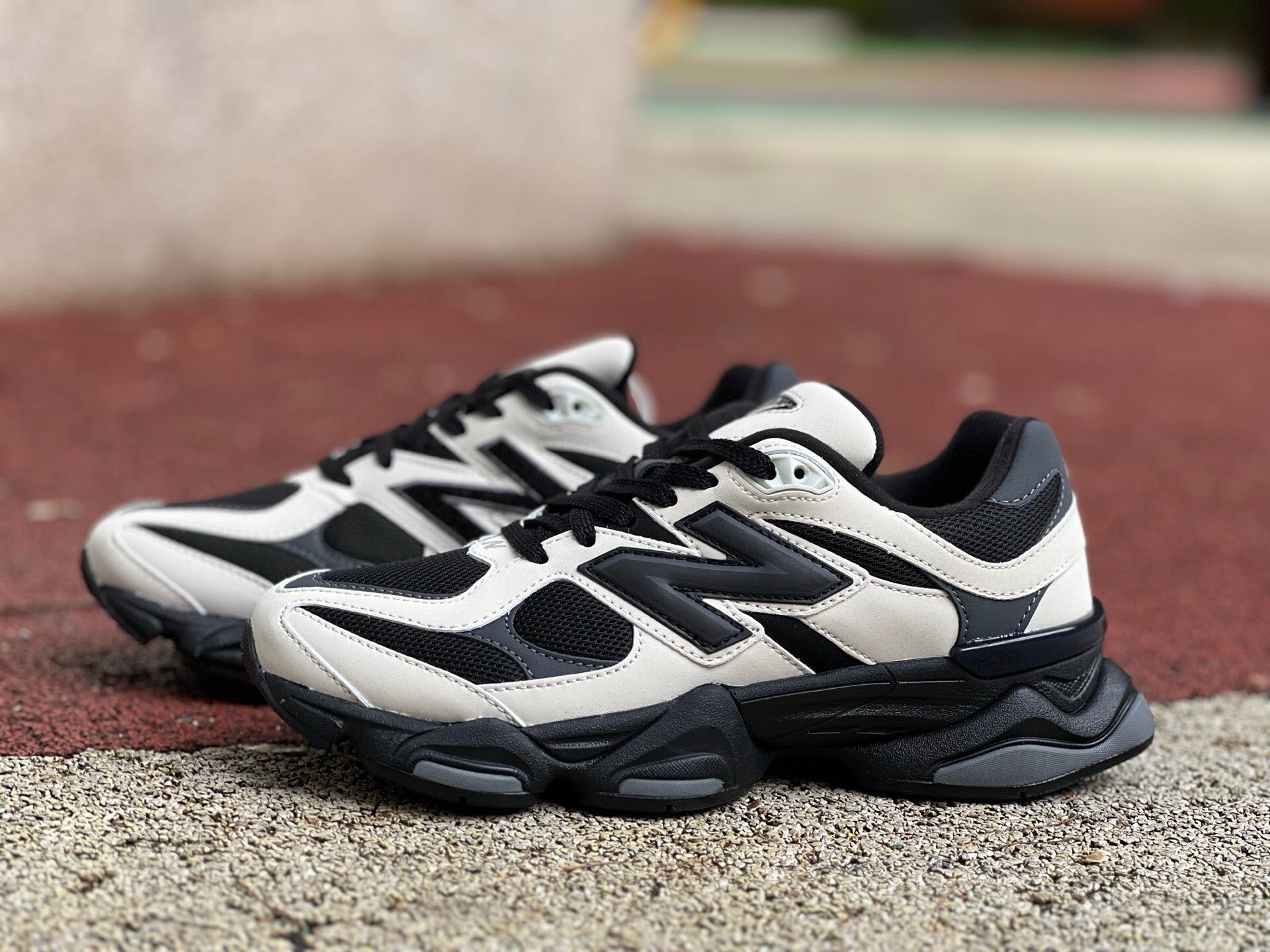 New Balance 9060 Off White Black