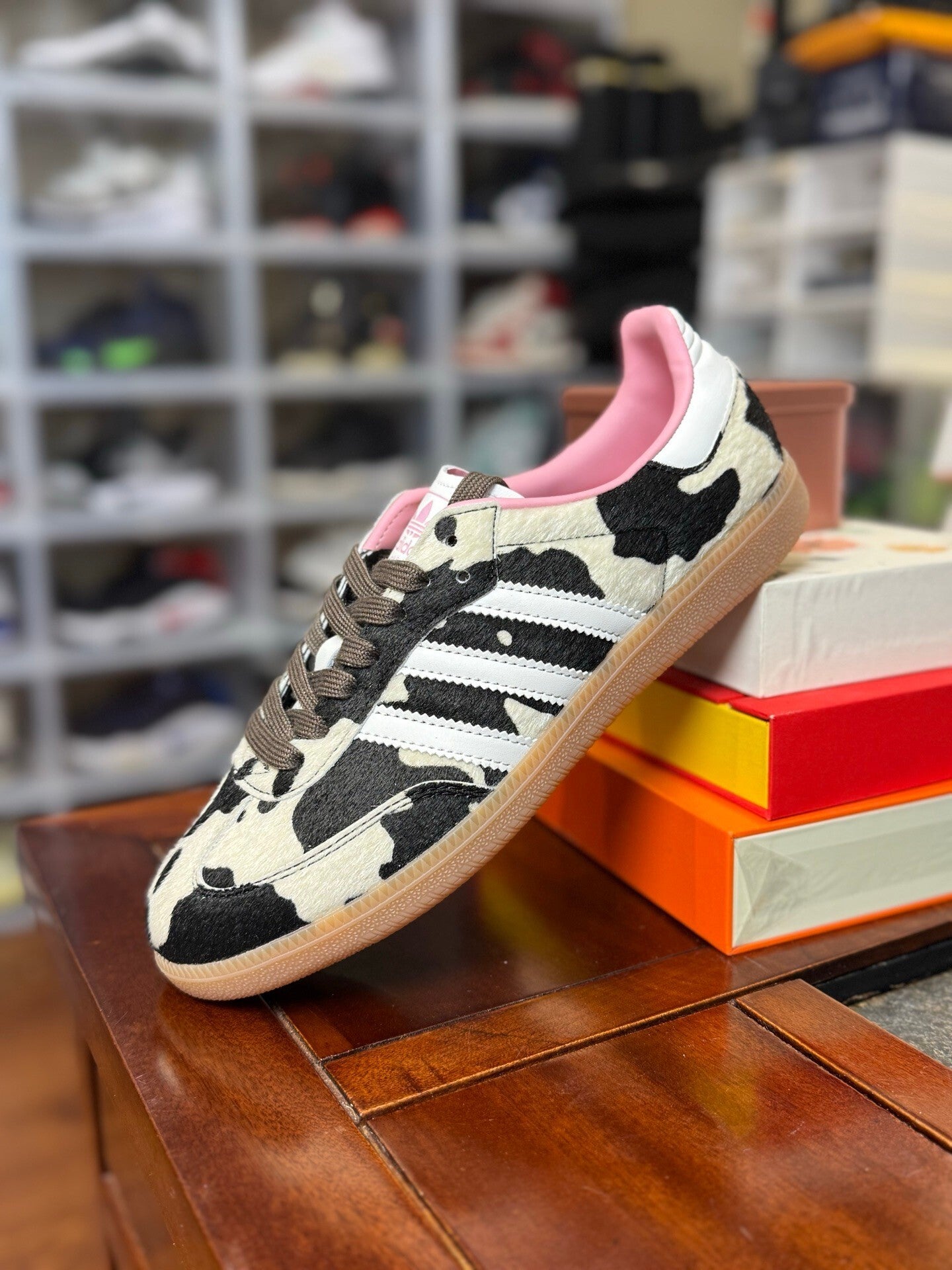 Adidas Samba Cow Print - Stampa animalier