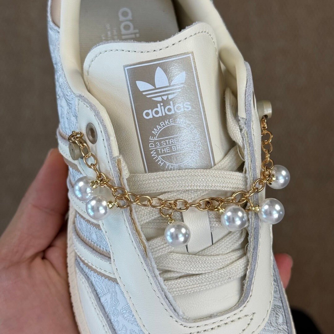 Adidas Originals Samba saltwater pearl/Sparkling Pink Silver White