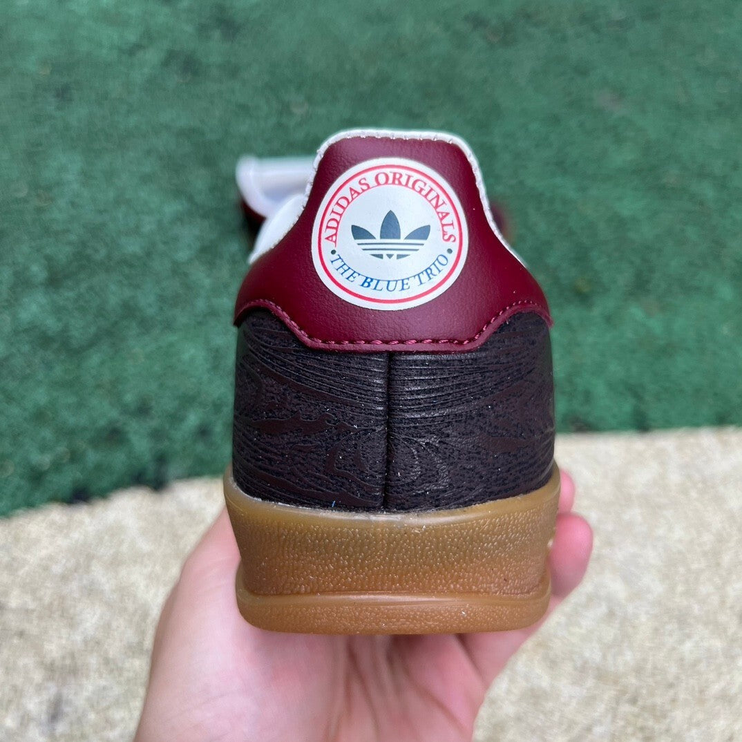 Adidas Gazelle Indoor The Blue Trio Bronze Light Brown