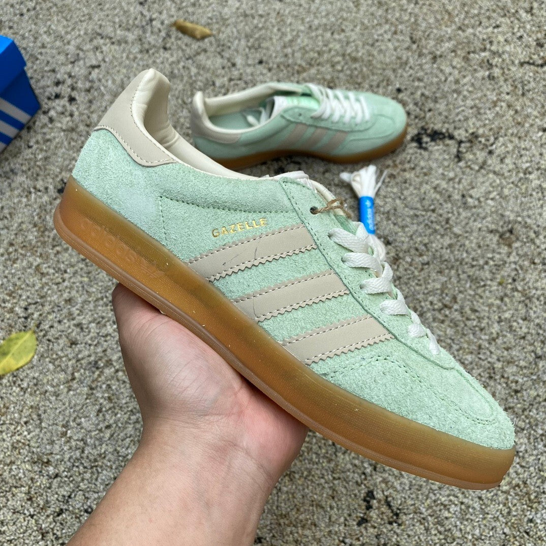 Adidas Originals Gazelle Indoor W Semi Green Spark
