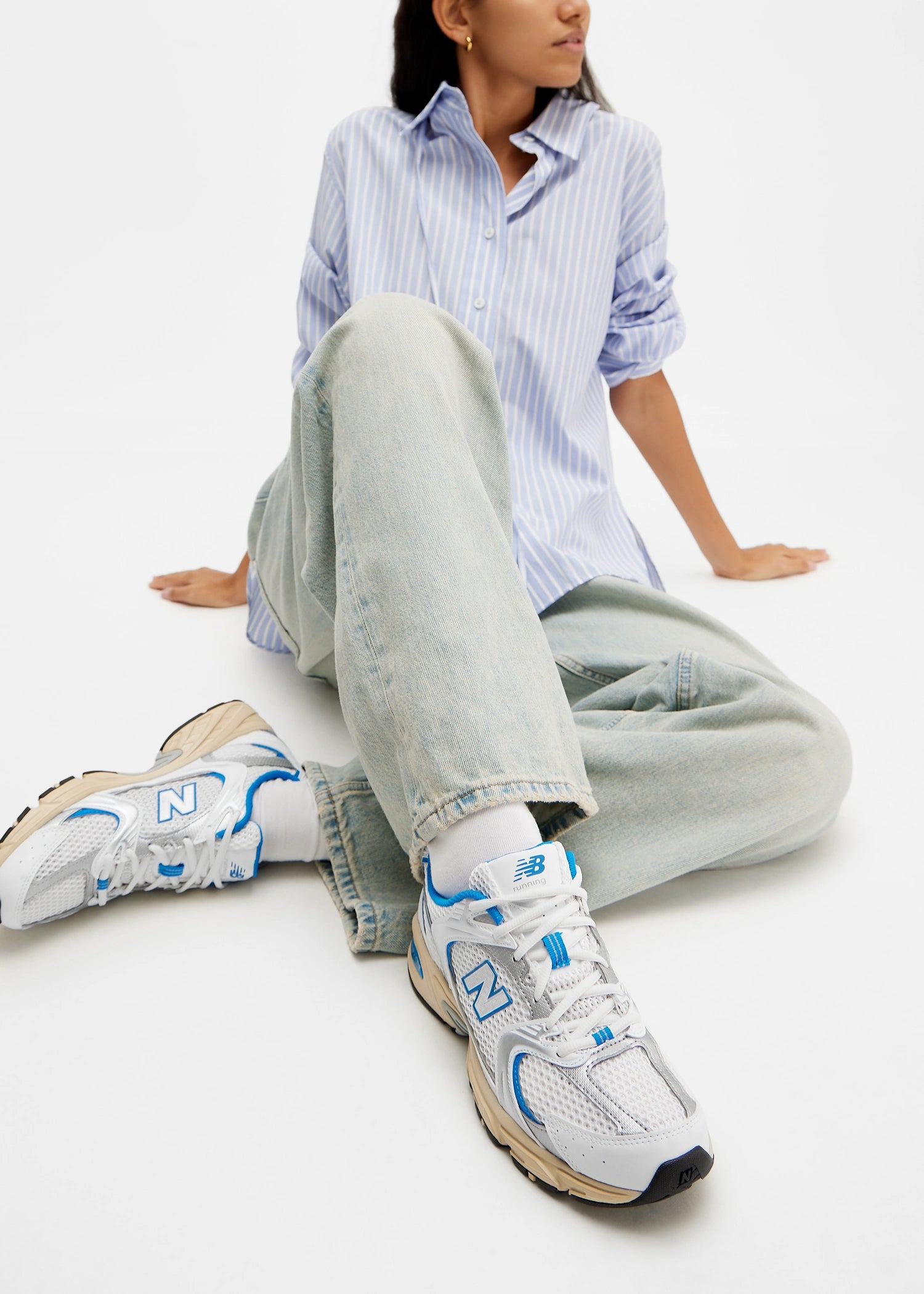 New Balance 530 "White & Blue Oasis"