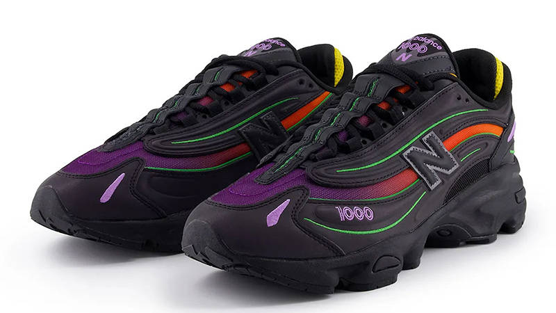 New Balance 1000 Black Reflective