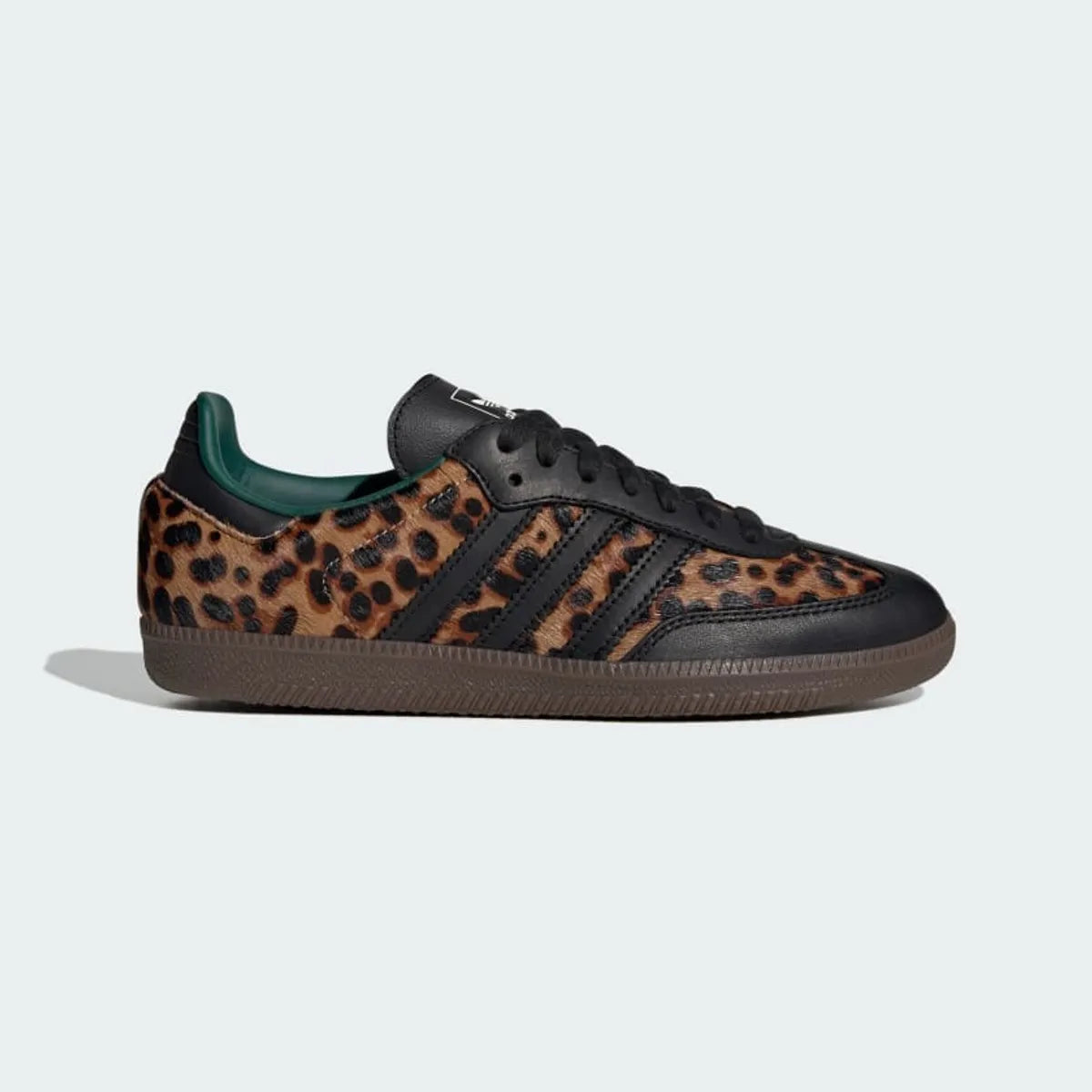 adidas Originals Women's Samba OG "Black Green Leopard"