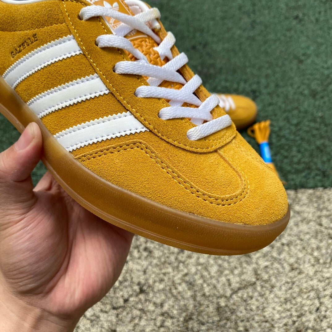 Adidas Gazelle Indoor - Orange Peel White HQ8716