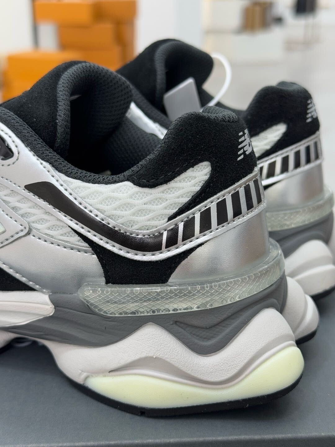 New Balance 9060 Shoe Palace Metallic