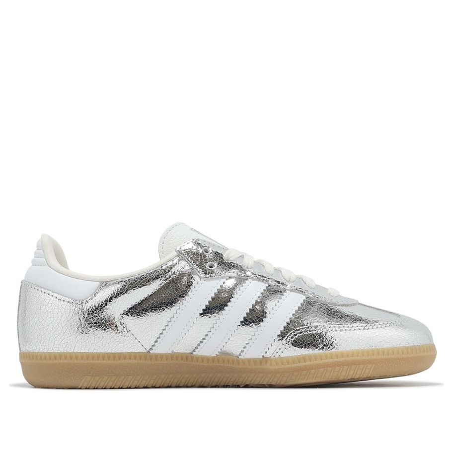 ADIDAS ORIGINALS ‘Samba’ Low-Top Sneakers in Silver
