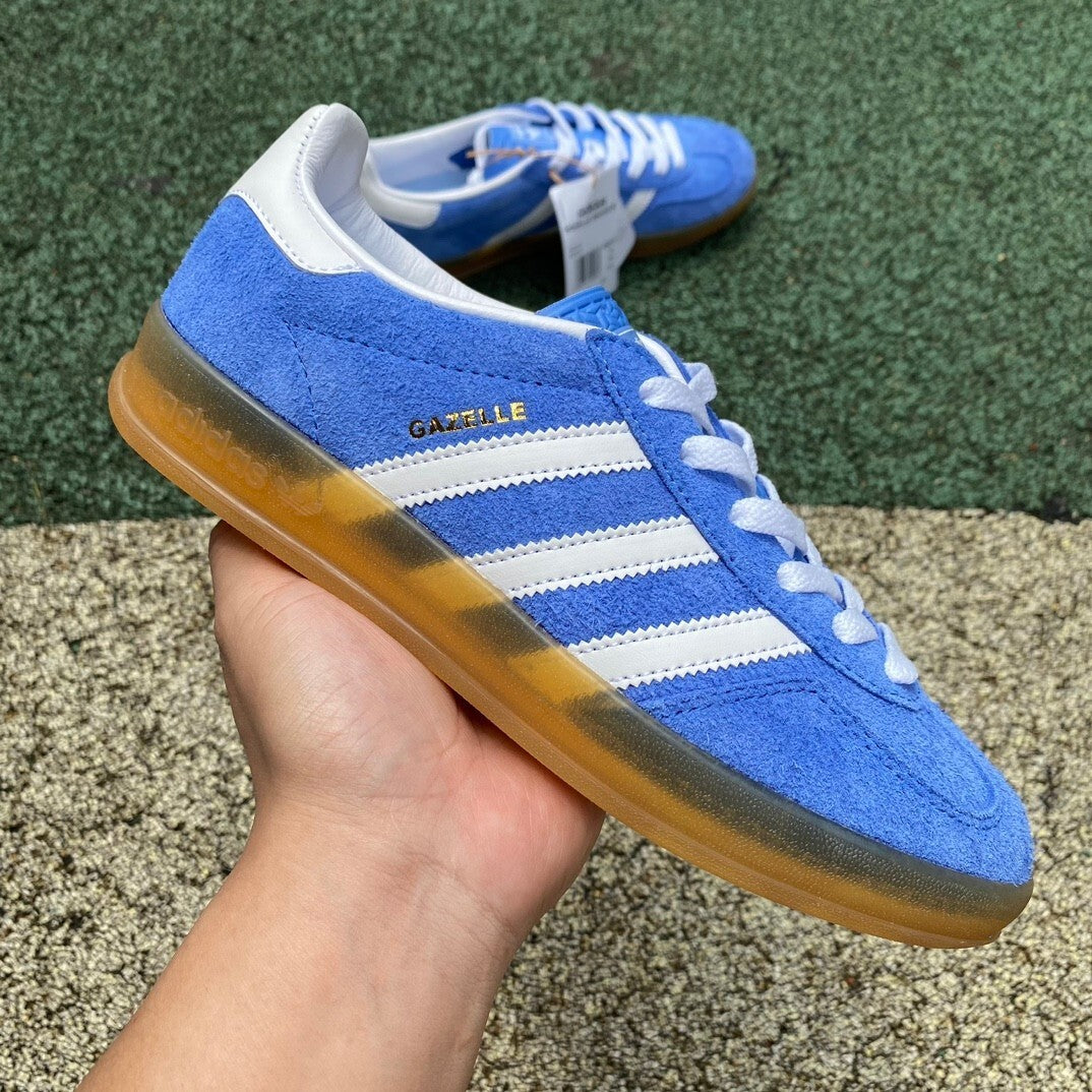 adidas Originals Gazelle Indoor W Blue Fusion / Cloud White / Gold Metallic