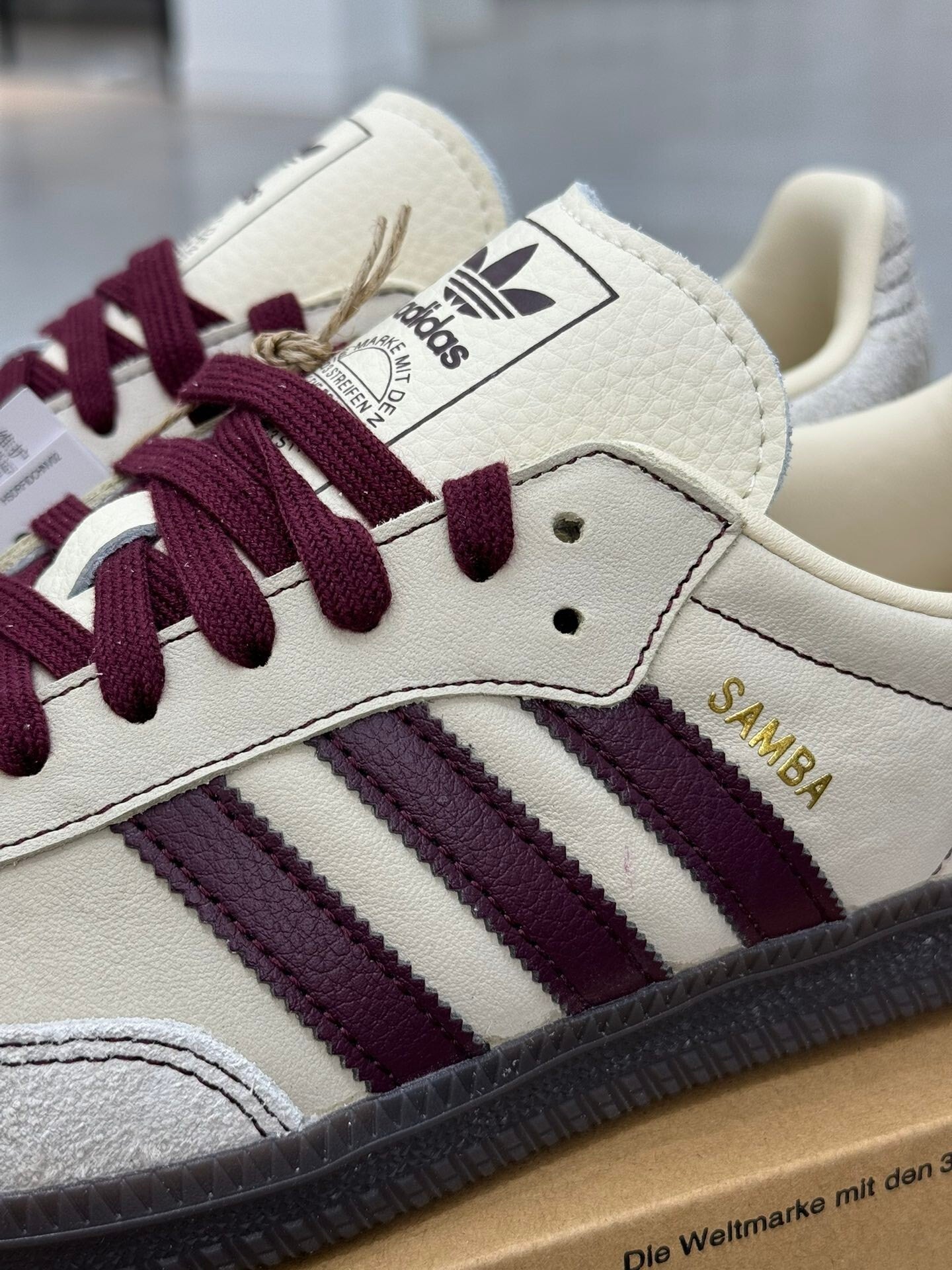 adidas Samba OG Wonder Bianco Marrone