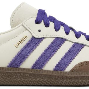 adidas Samba OG Off White Core Purple Green Brown