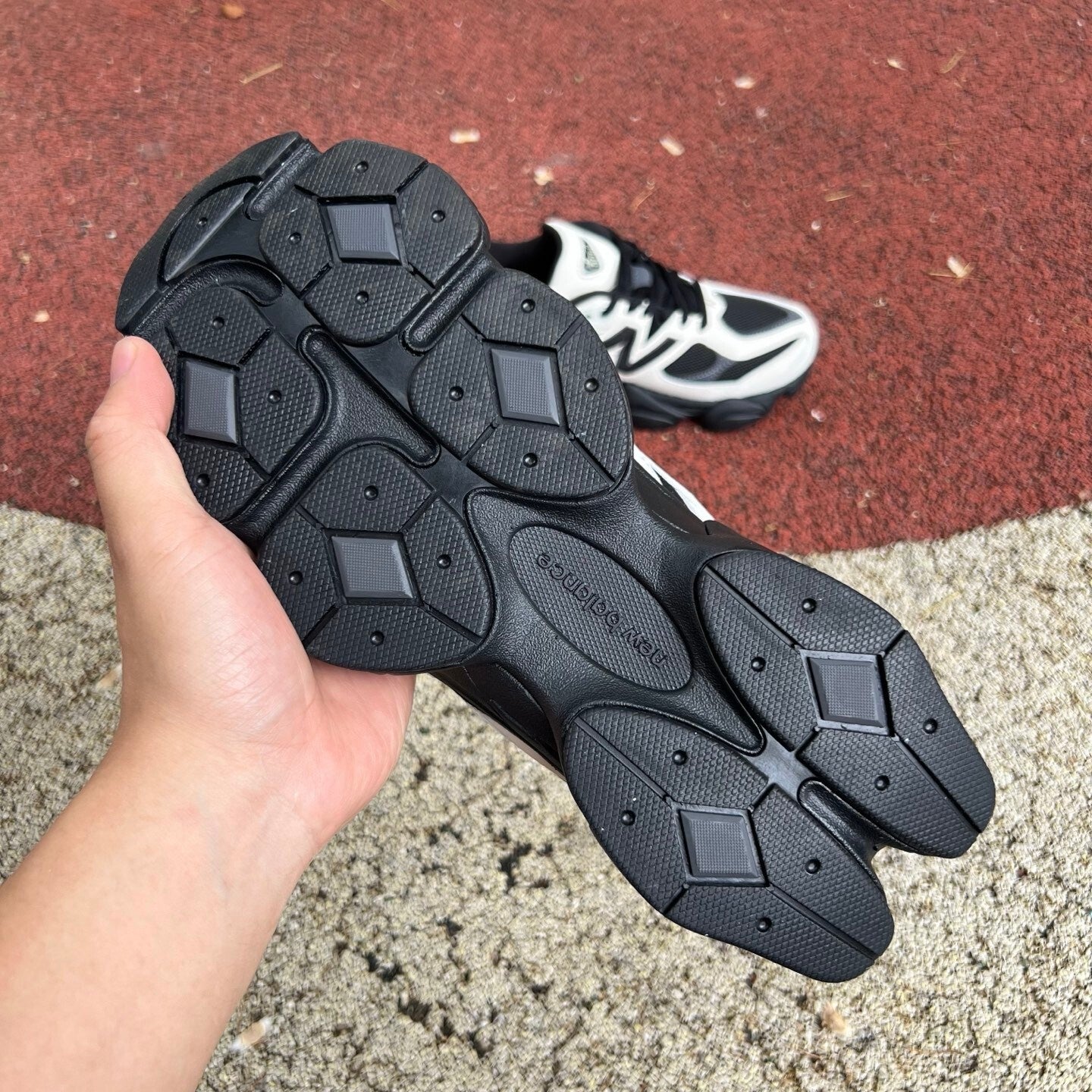 New Balance 9060 Off White Black