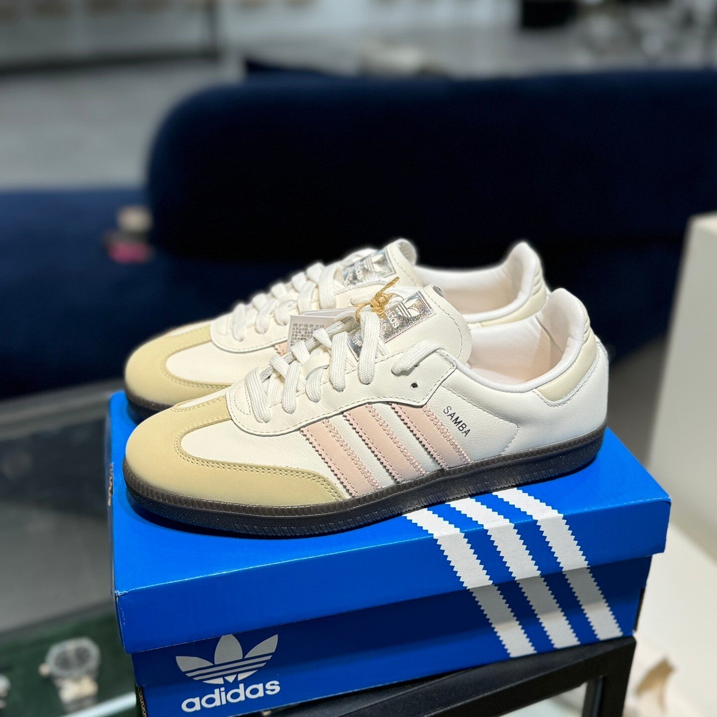 Adidas Samba OG Cloud White Wonder Quartz IH2751