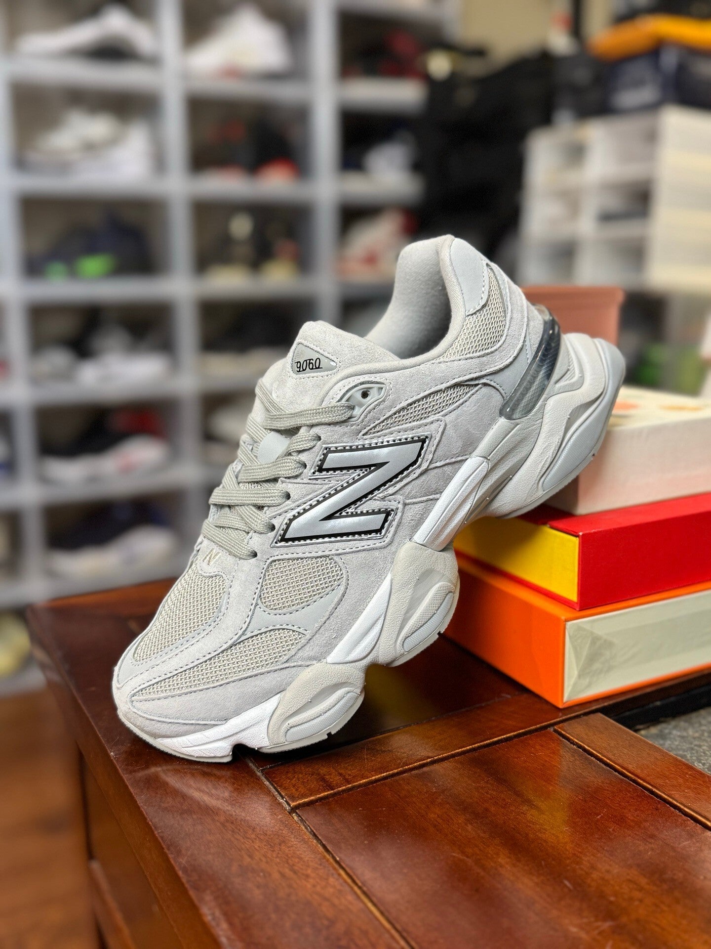 New Balance 9060 Silver Metallic Grey