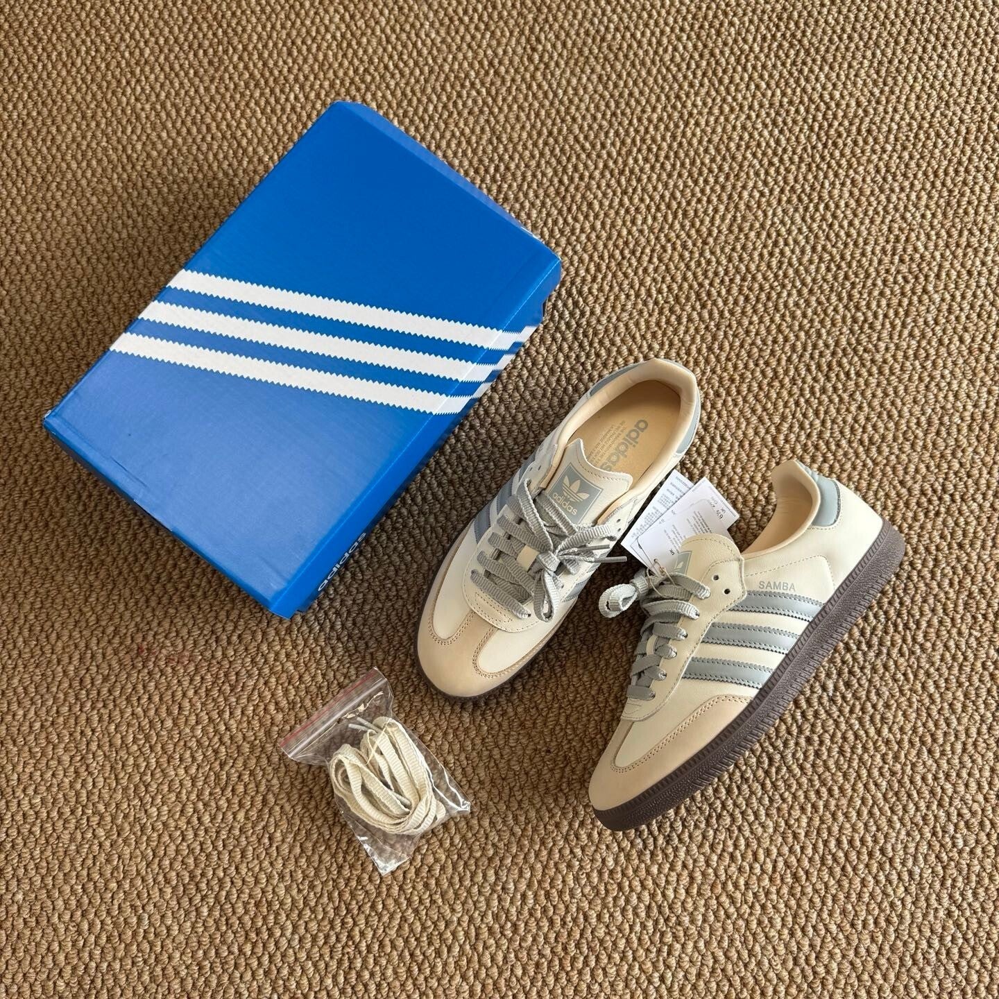 Adidas Samba OG Cream White Wonder Silver