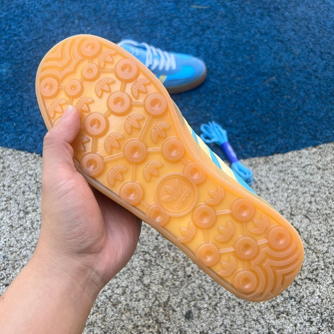 Adidas Gazelle Indoor Semi Blue Burst / Almost Yellow