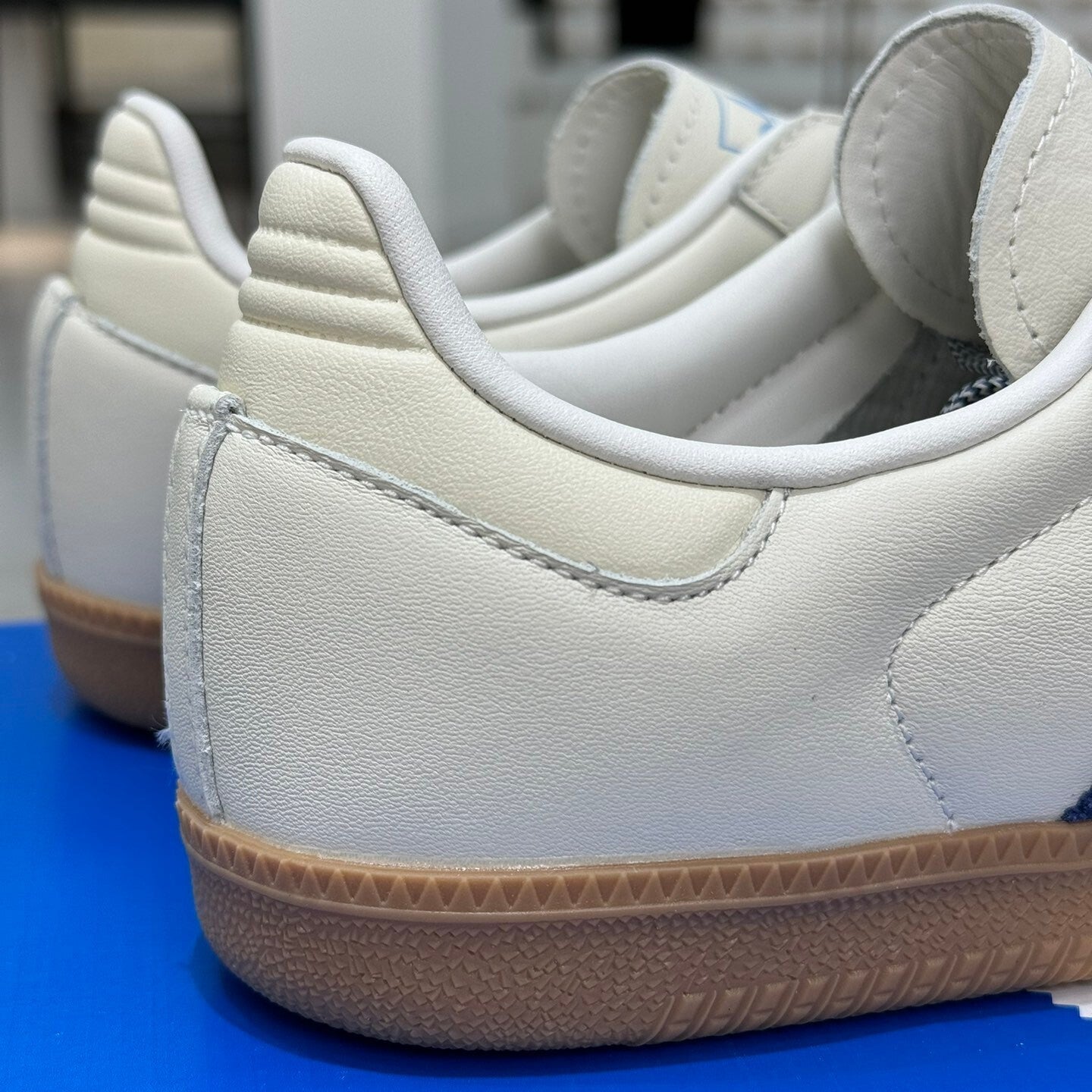 Adidas Samba Off White Dark Blue