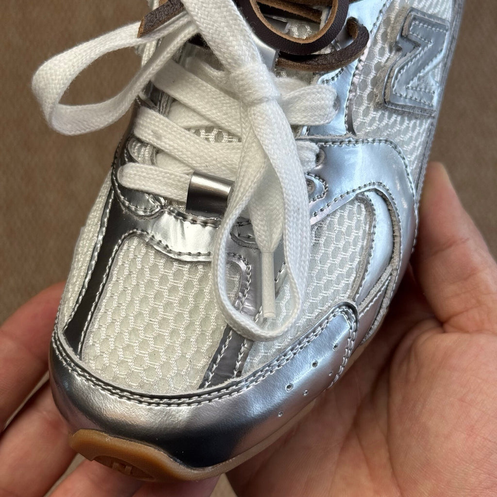 MiuMiu x New Balance 新百伦nb530 缪缪联名 银色生胶