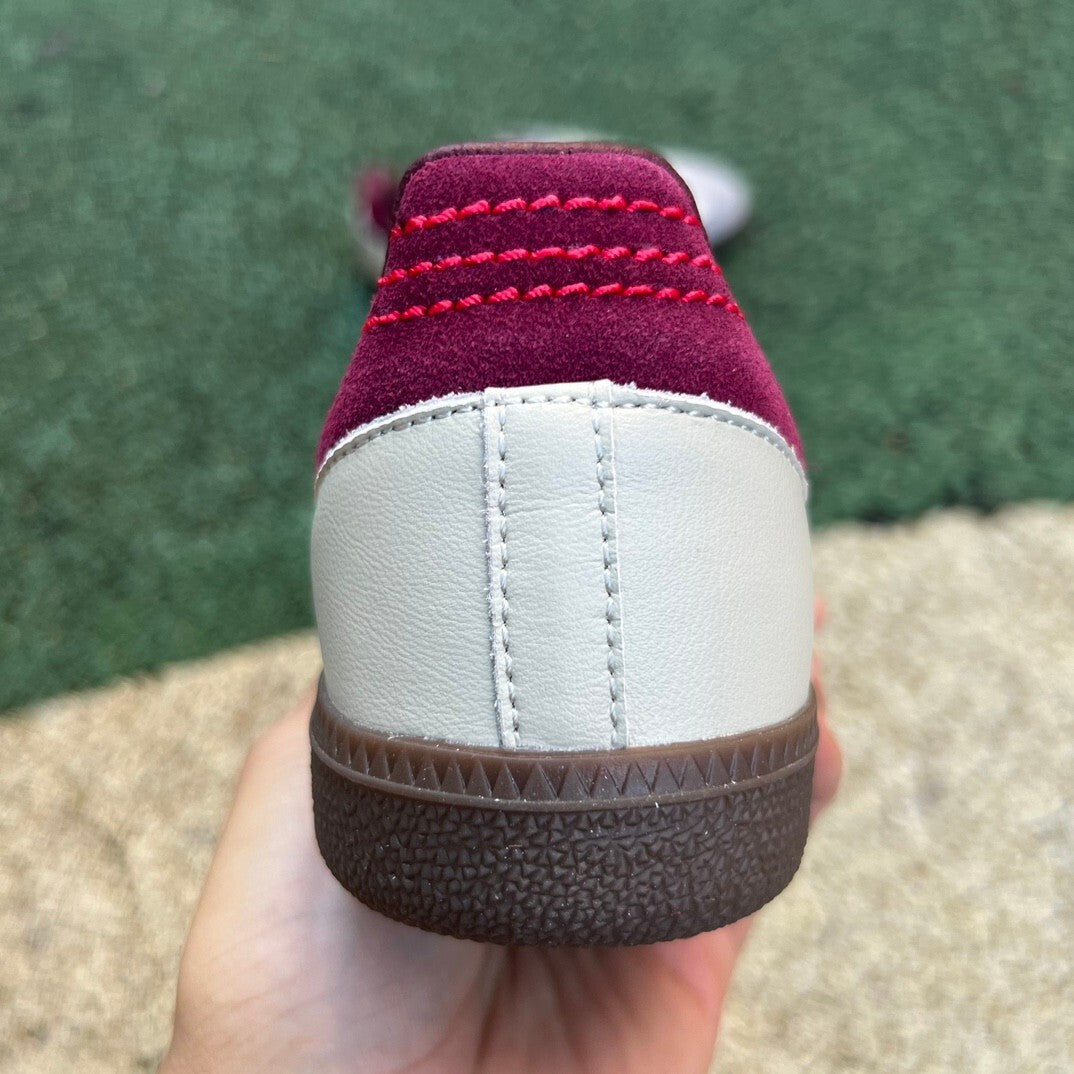 Adidas Samba OG Putty Grey Maroon