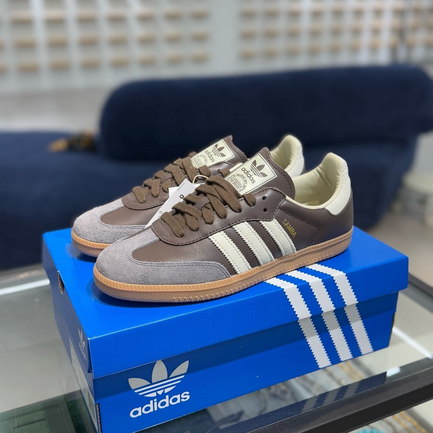 adidas Originals Samba Og Brown / Putty Grey