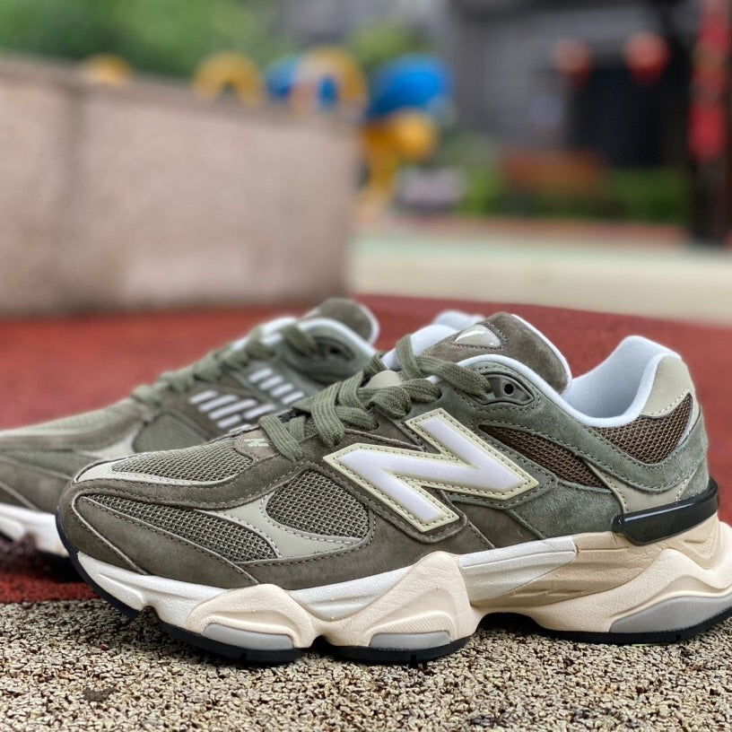 New Balance 9060 Dark Camo Sandstone