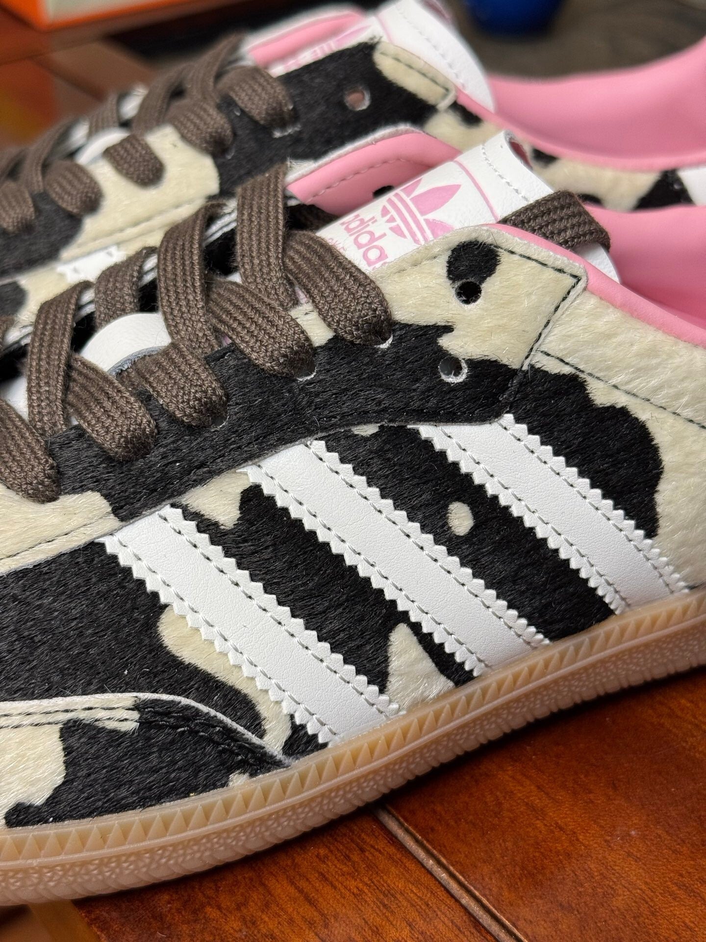 Adidas Samba Cow Print - Animal Print