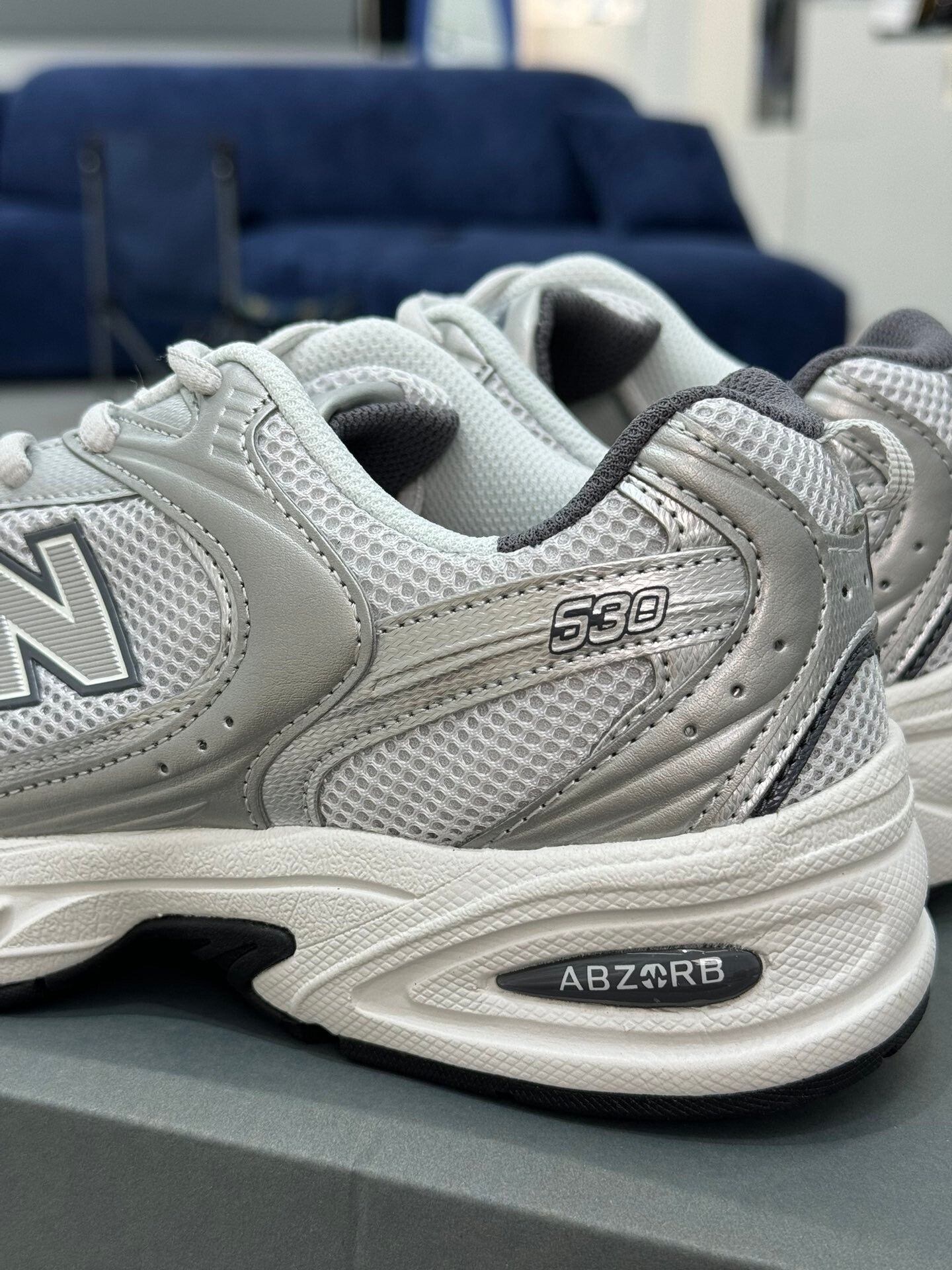 New Balance 530 Grey Matter Silver Metallic
