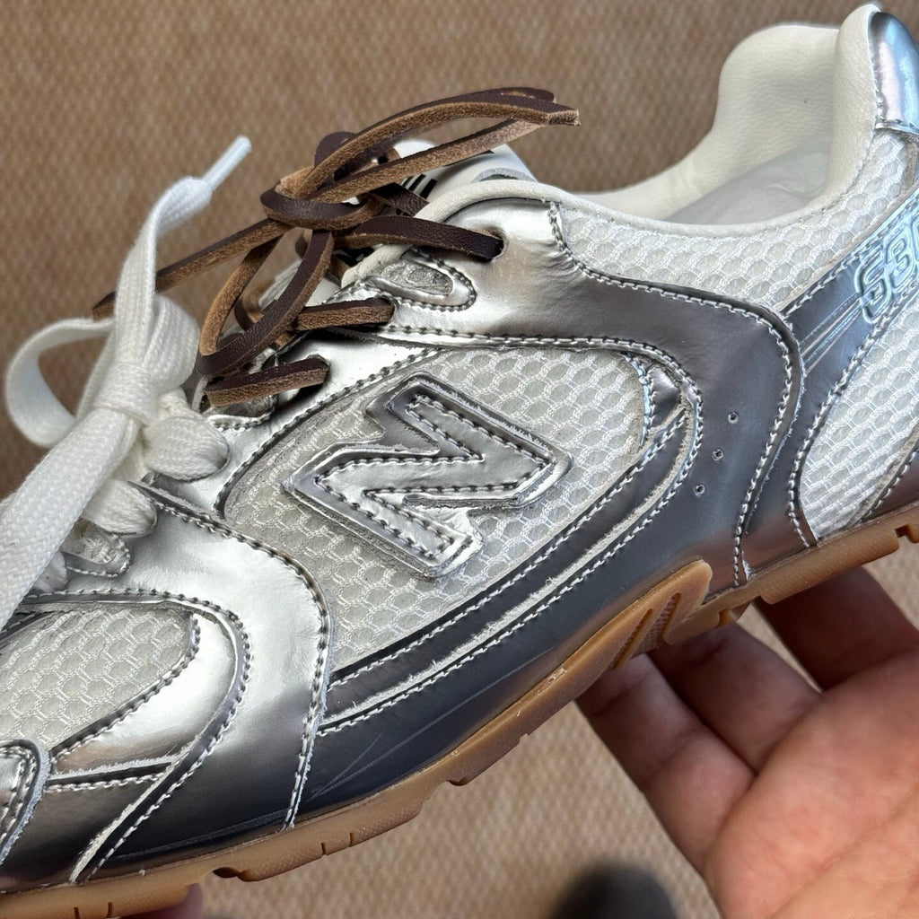 MiuMiu x New Balance 新百伦nb530 缪缪联名 银色生胶