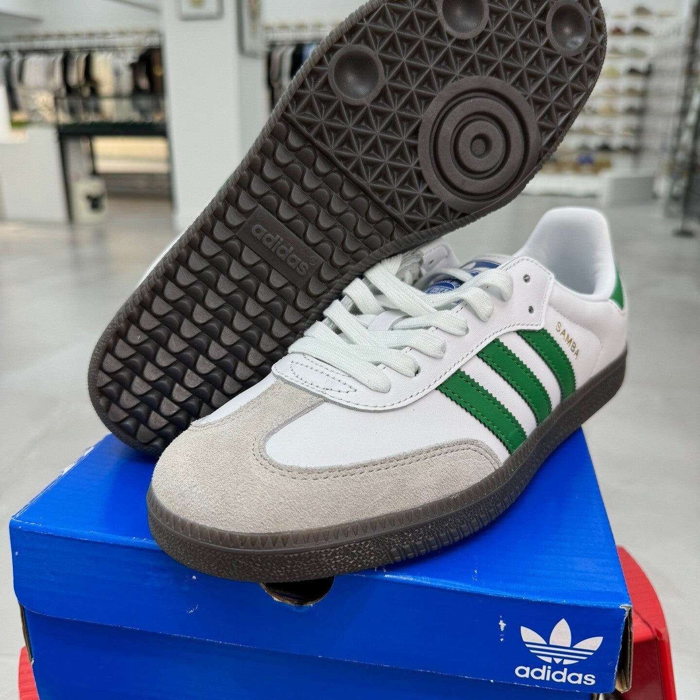 Adidas Samba OG 'Bianco Verde'