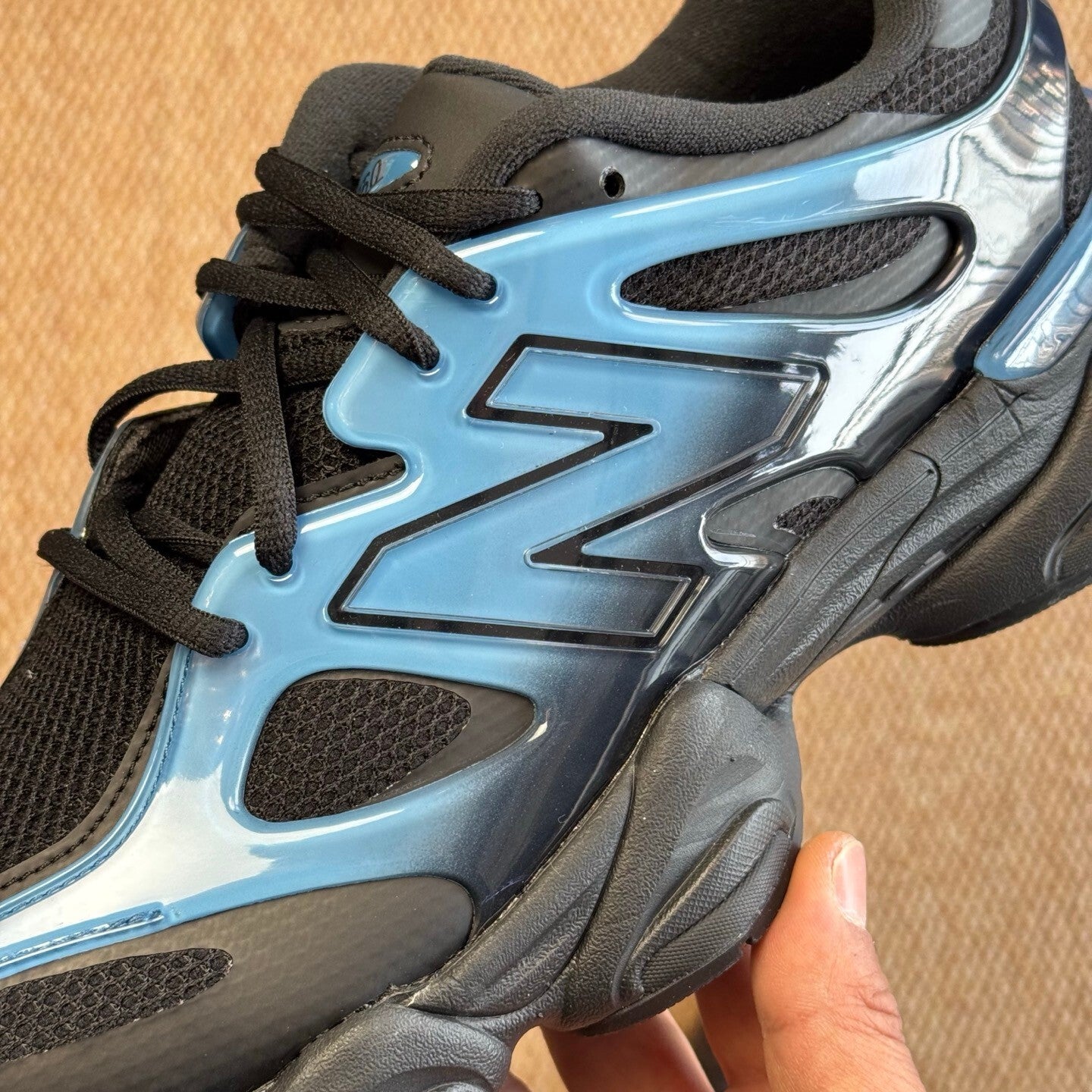 New Balance 9060 Navy Blue Black Gradient