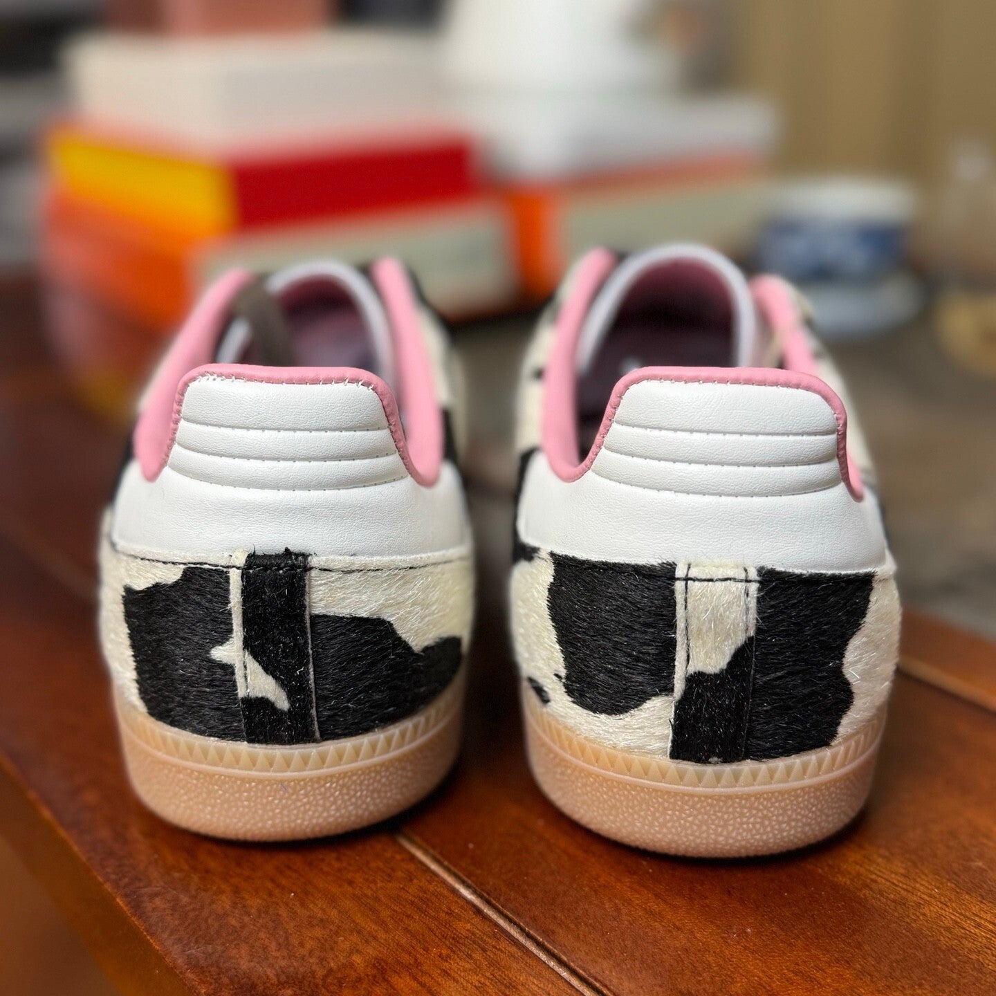 Adidas Samba Cow Print - Animal Print