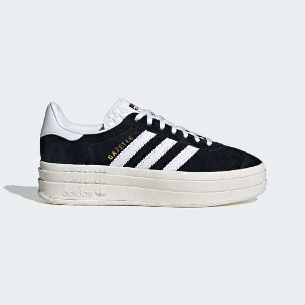 Gazelle Bold platform sneakers W CORE BLACK/WHITE