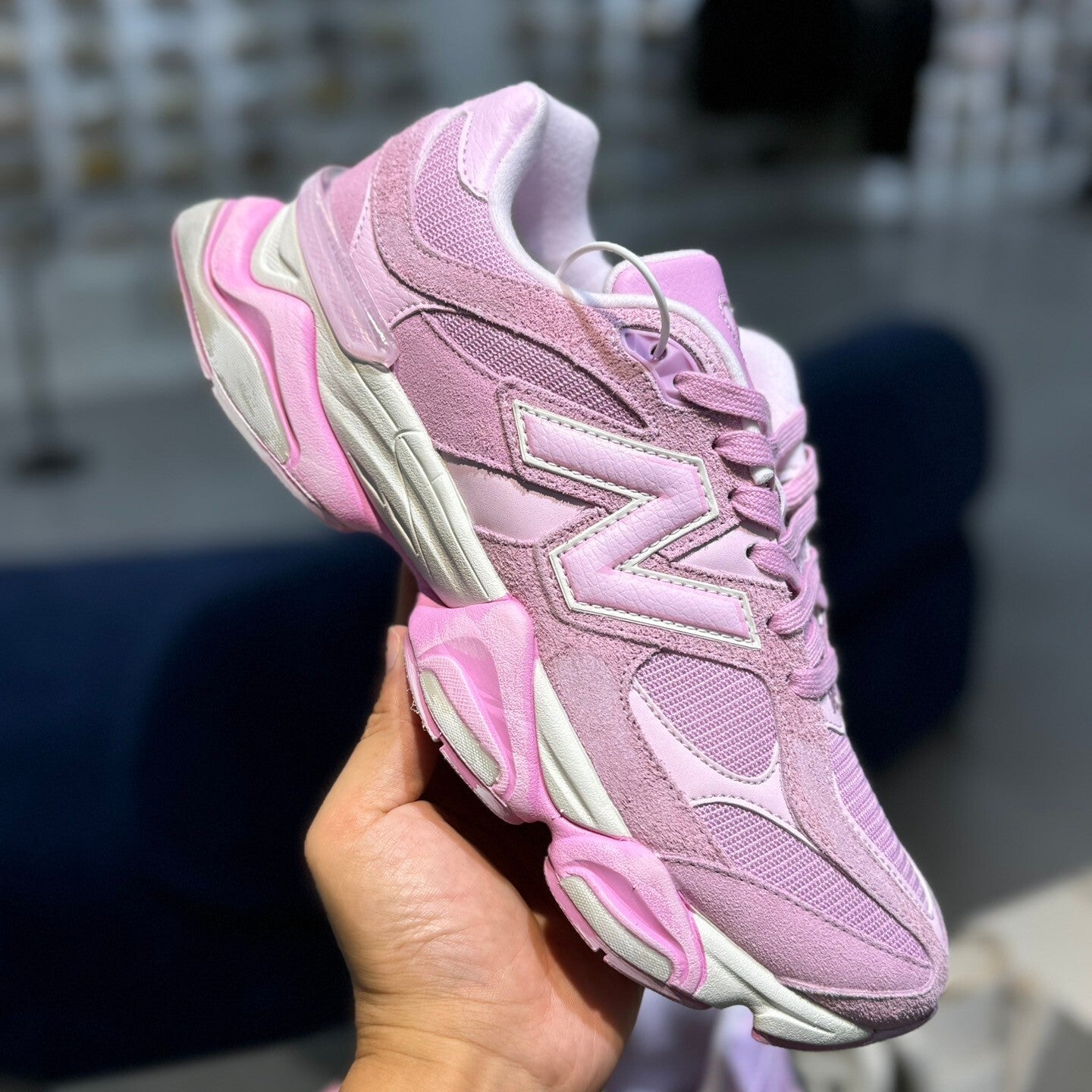 New Balance 9060 Pink Overdye