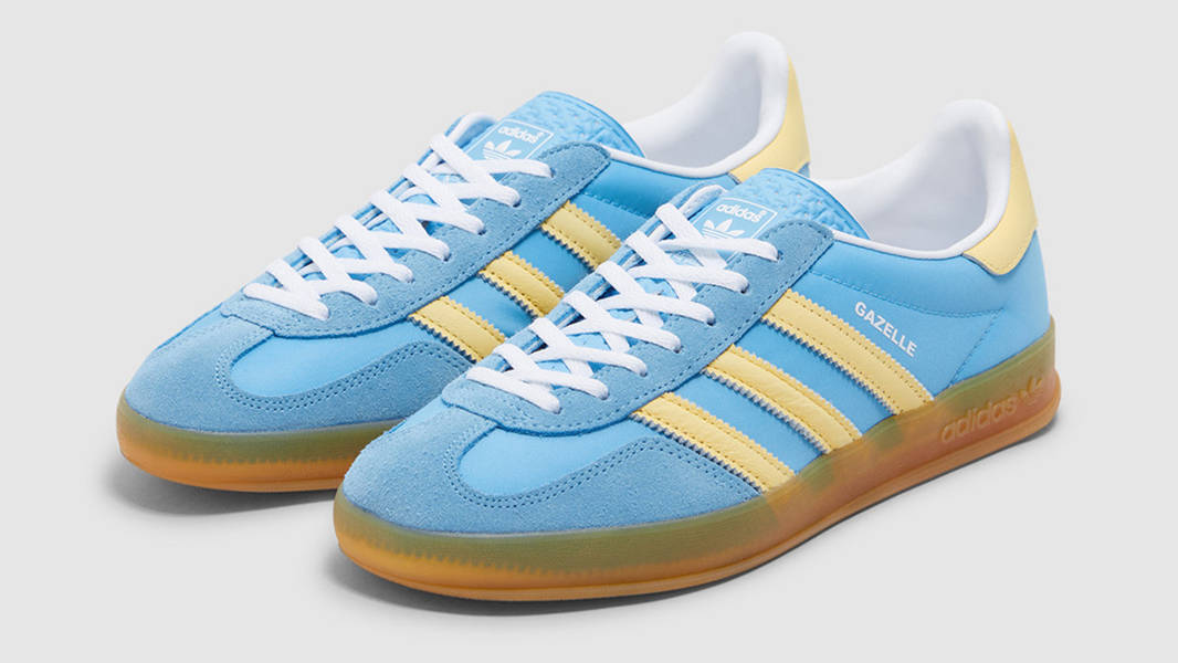 Adidas Gazelle Indoor Semi Blue Burst / Almost Yellow