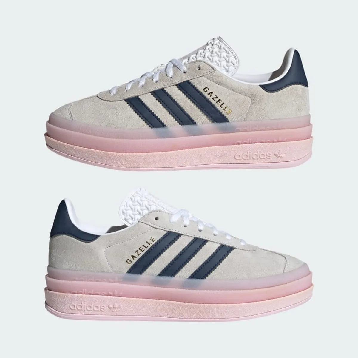 Sneakers adidas Gazelle Bold W Ftw White/ Clear Pink/ Night Indigo