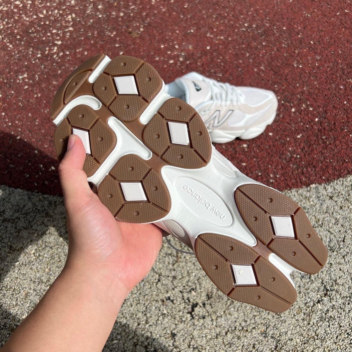 Exclusive 9060 "Sea Salt/Leopard Print" sneakers