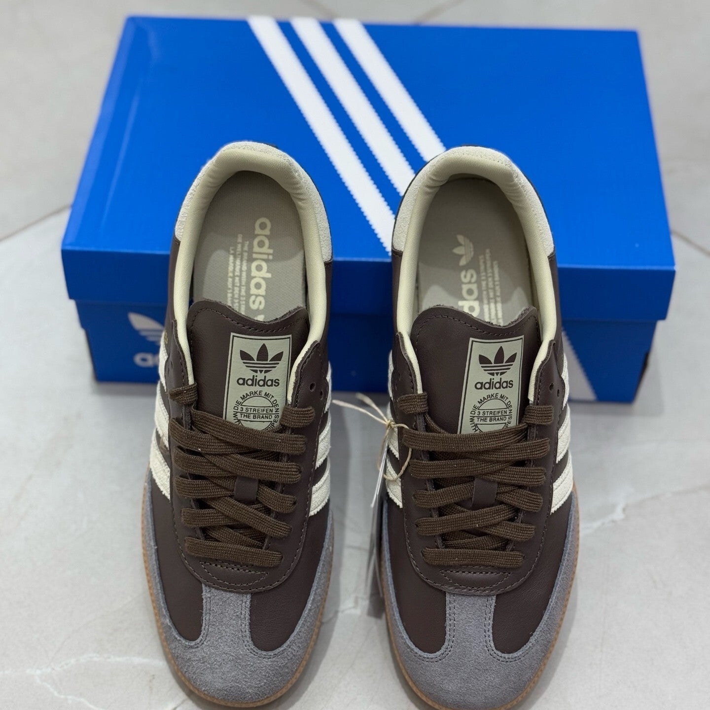 adidas Originals Samba Og Brown / Putty Grey